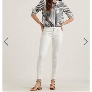 Lucky Brand Charlie Skinny Jean White
